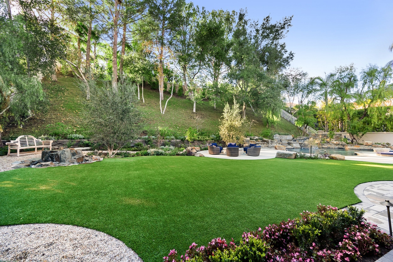 Exterior shot of a Luxury Home